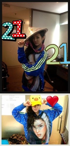 朴山多拉新浪娱乐讯 韩国女子组合2ne1[微博]成员朴山多拉在结束越南
