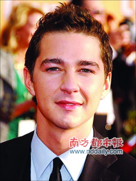 变形金刚》,21岁的希安-拉博夫已被拿来与超级巨星汤姆-汉克斯作比较