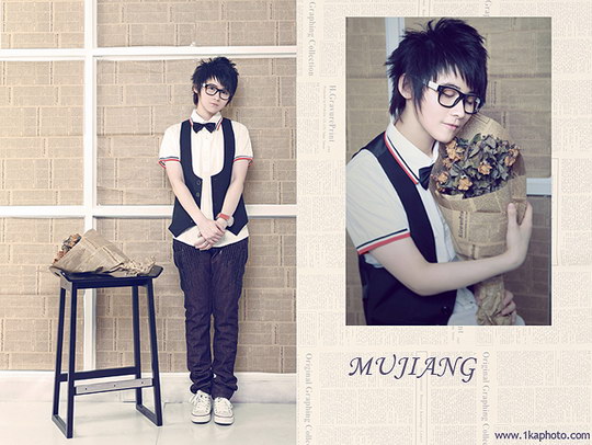 组图:高娅媛最萌写真大秀中性气质