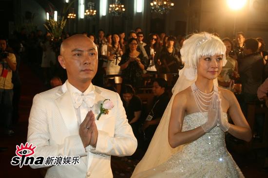 张茜张卫健结婚图片