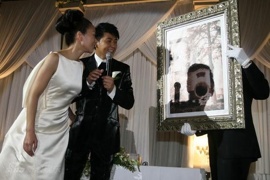 保剑锋婚礼图片