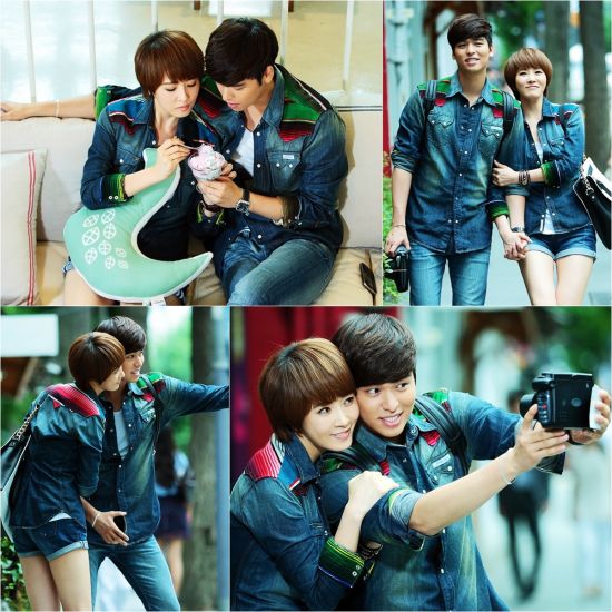 金宣儿李章宇ido穿情侣装浪漫温馨