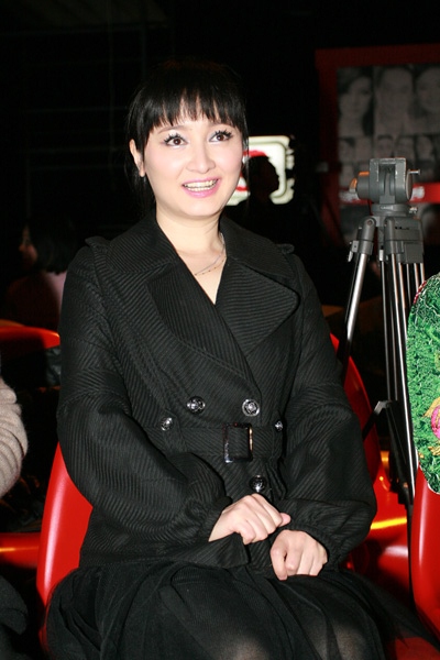 图文马大姐新传发布会虞梦在台下