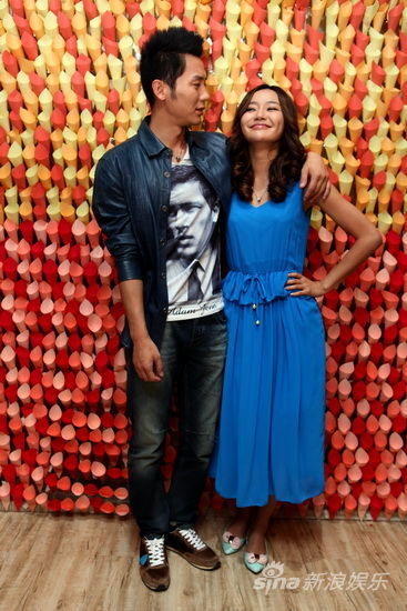 图文:《隐婚日记》探班-李晨韩雨芹很亲密