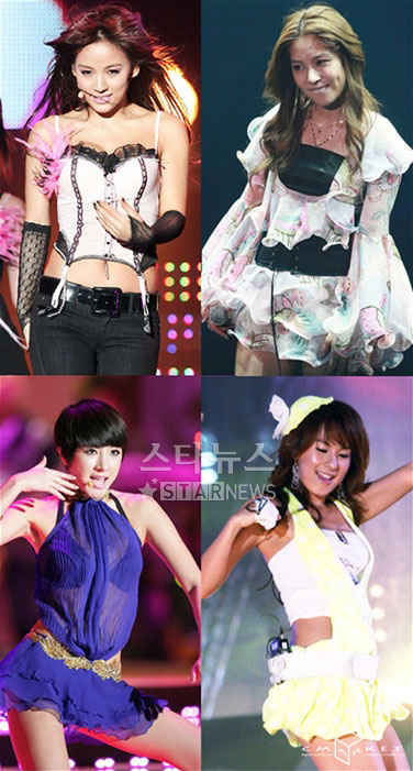 李孝利,宝儿,徐仁英,蔡妍新浪娱乐讯 性感是永远都不会过时的话题,而