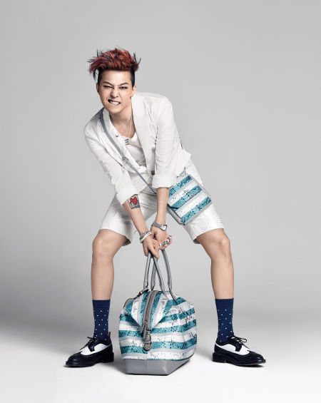 g-dragon拍广告尽显帅气潮范儿(图)