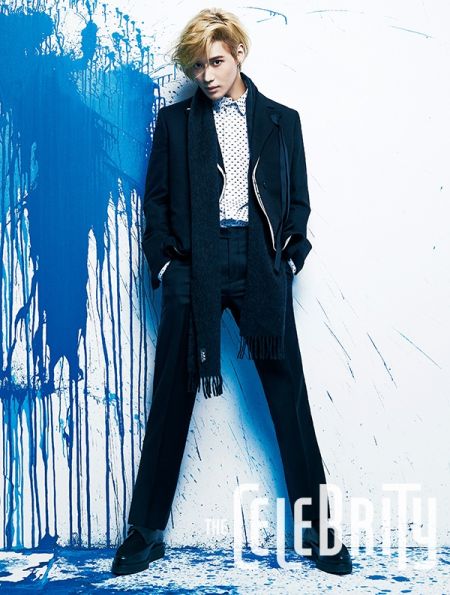 shinee泰民拍写真彩色西装尽展帅气魅力