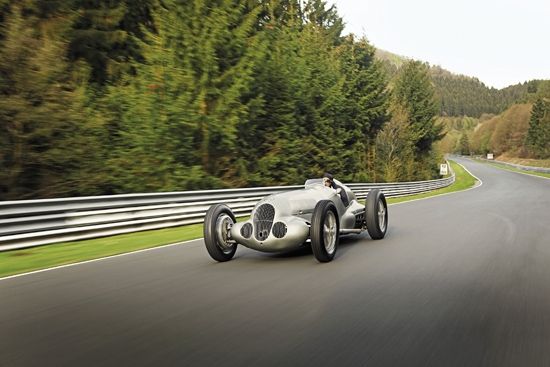 银色年华梅赛德斯奔驰w125