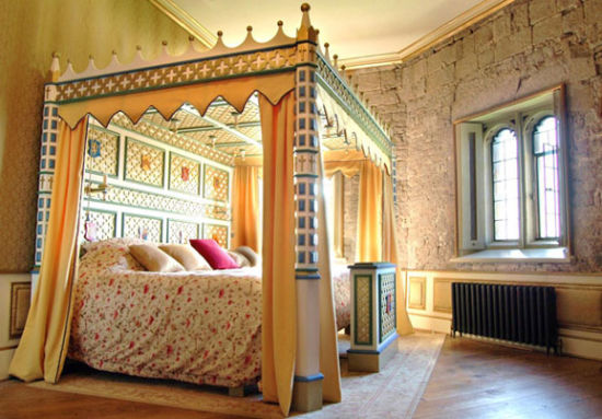 城堡公主床五层图片