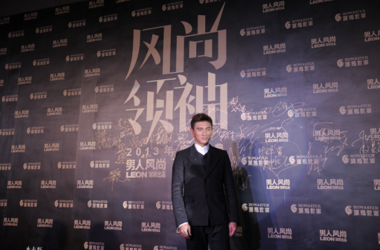 吴奇隆出席时尚盛典 获封"时尚战士"