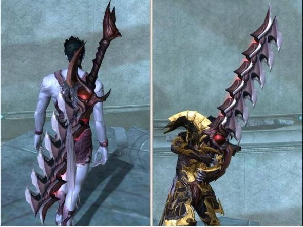 2新增金色伸缩武器-特里罗安之双手剑_网络游戏永恒之塔_aion_任务