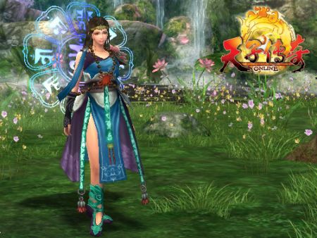 天子传奇ol三大门派华丽装备展示