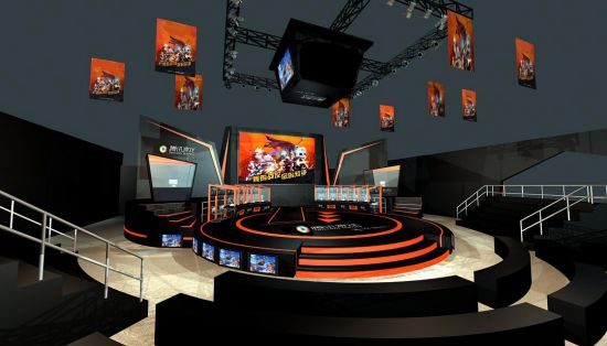 揭秘腾讯游戏嘉年华专业赛事舞台