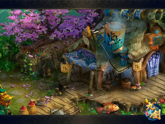 《九剑》唯美的3d场景,爽快的2d战斗,浪漫的故事背景,庞大的交互系统