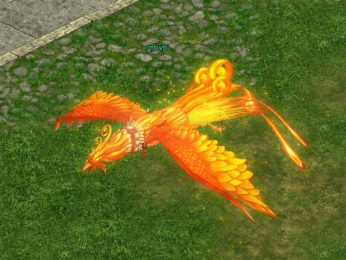 超炫烈火凤凰坐骑