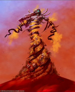 暴雪公布暗黑3早期原画 怪物更加阴暗恐怖