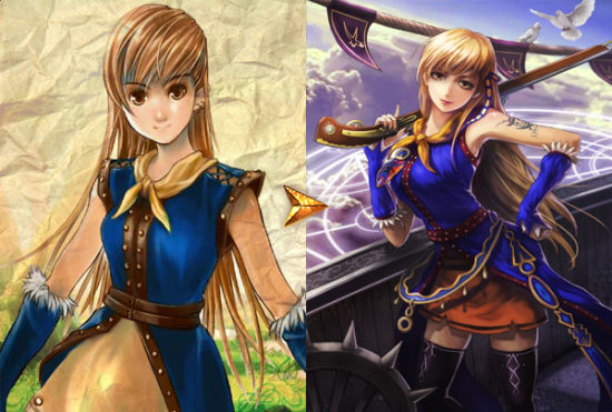 娇颜更逸《天使帝国》手游版主要人物曝光