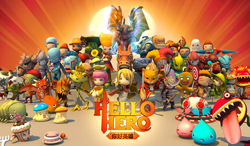 Hello Hero跻身收入榜前10 付费率9%_产业服务_新浪游戏_新浪网