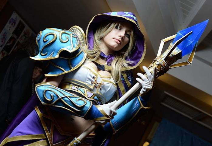 还原最强女法师 美女玩家吉安娜cos赏(3)