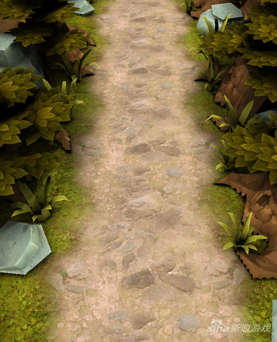 游戏中的3d立体场景