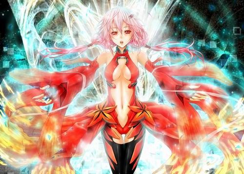 妹子太敢穿了岛国萌妹cos罪恶王冠楪祈