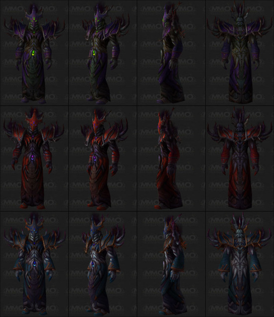 熊猫人之谜52版本术士s13套装预览