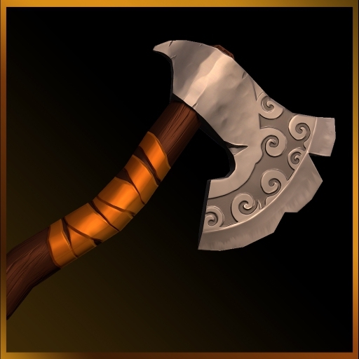 dota2装备还原饰品,虽然补刀斧比较屌丝~但是做的质感真不错~第十六件