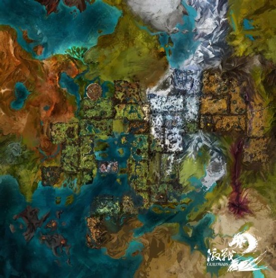 新手初入泰瑞亚 《激战2》全地图预览