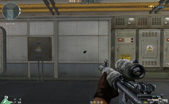 cf火线武器身着雪装m4a1隐袭 cf丛林野战军