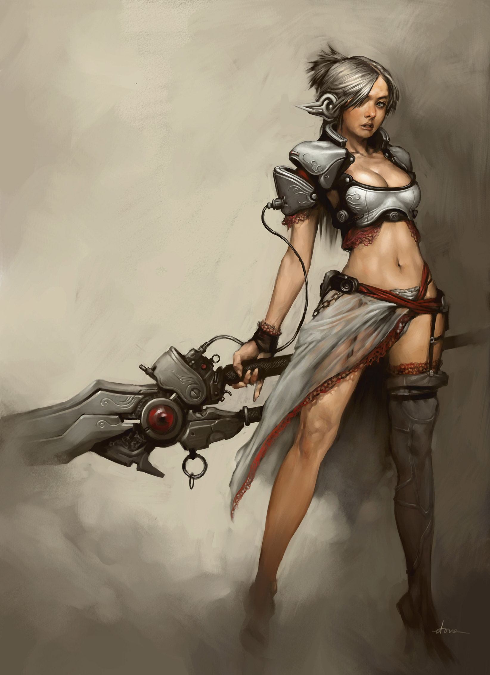 0游戏原画及人物设定赏析(2)