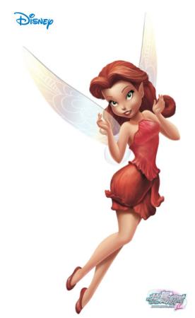 奇幻仙子是仙子中最美丽的种族,她们长着尖尖的耳朵,身穿红色花瓣