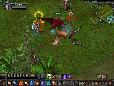 神兽力量《qq华夏》最勇猛战魂崩龙