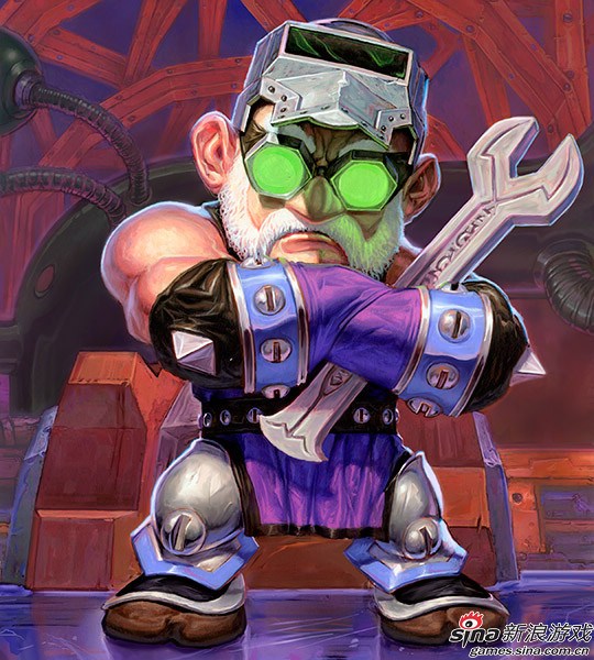 侏儒王大工匠梅卡托克原画