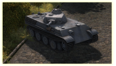 便于大批量生产;为了考虑森林中的操纵性,炮塔使用vk1602"豹式"坦克的