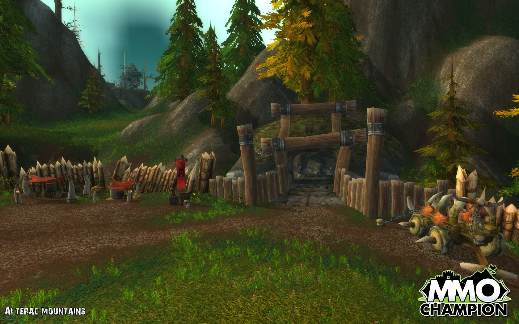 魔兽世界大灾变地图变更东部王国-奥特兰克山脉