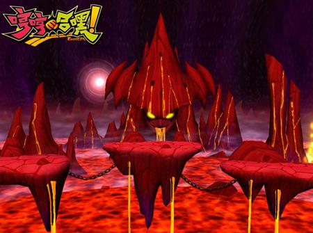 《哼哼哈嘿》场景介绍恐怖的血色地狱