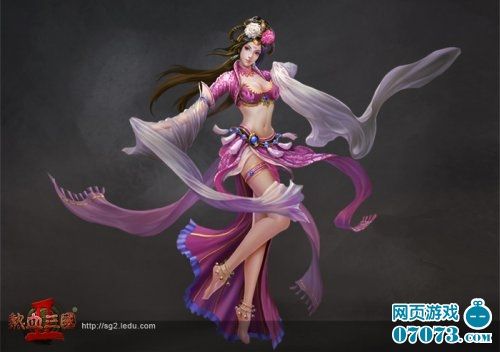 揭露乐都网《热血三国2》神秘性感侍女