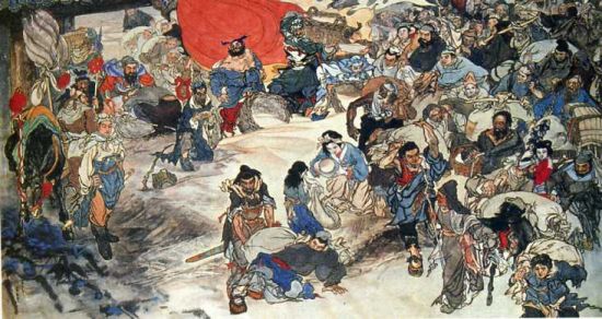 瓦岗军开仓散粮