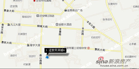 楼盘位置:迁安市政府南,奥体中心对面 楼盘动态:迁安天洋城4代