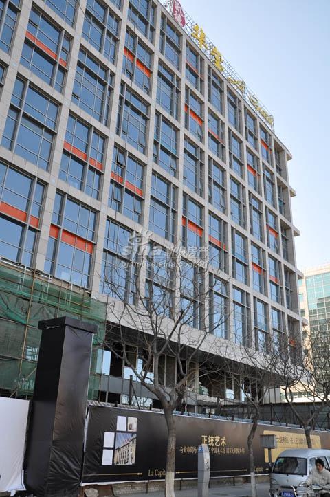 凯德·华玺 实景图 楼体正侧面