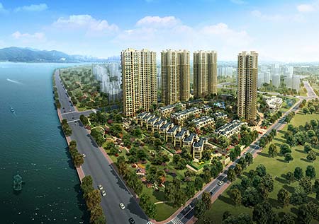 中海钱塘山水二期9月开盘 推300多套房源(图)