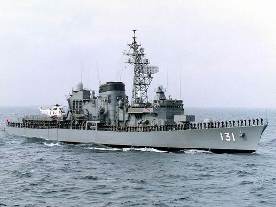 资料图:日本海上自卫队初雪级濑户雪号战舰