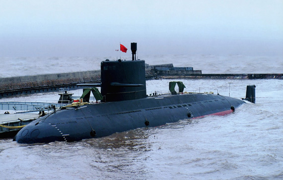 资料图:中国海军039b级常规潜艇