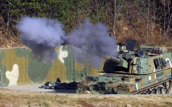 朝鲜榴弹炮图片