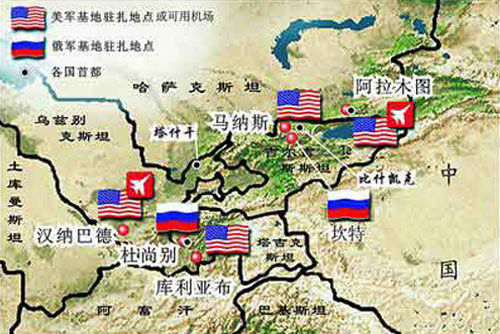 中亚美军基地图片