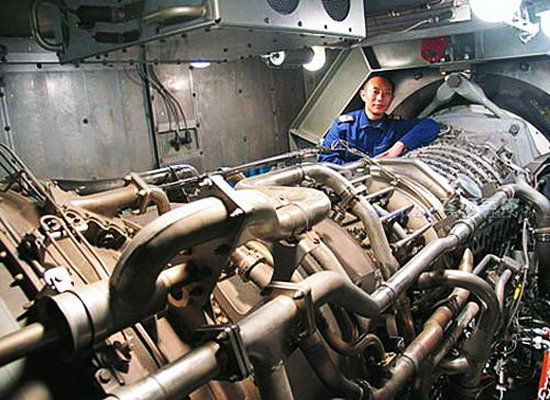 中国qc400燃气轮机图片