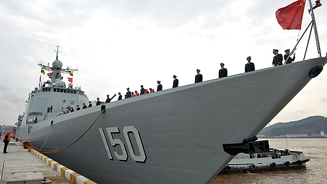 我海军第17批护航编队启航 东海舰队旗舰150长春号加入