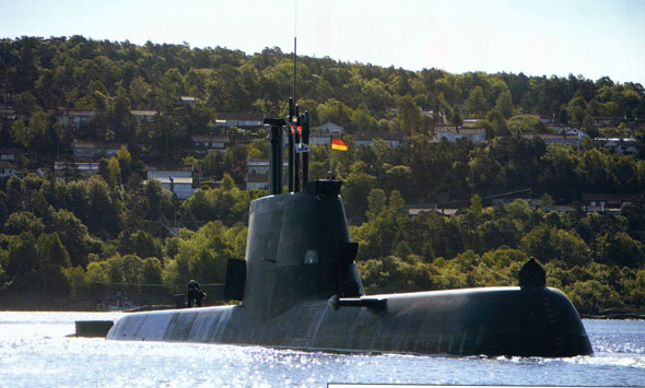 德国潜艇214图片