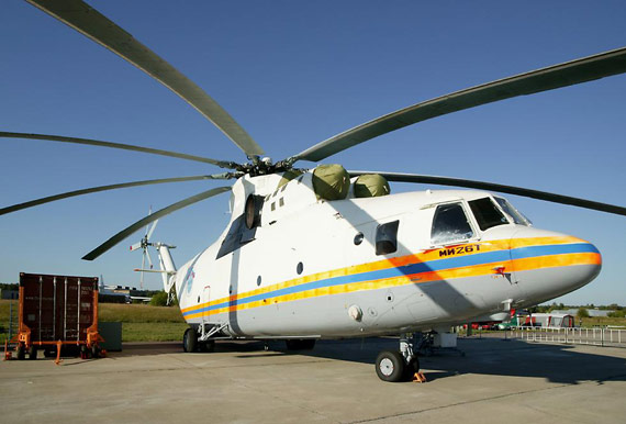 中国米-26直升机图片