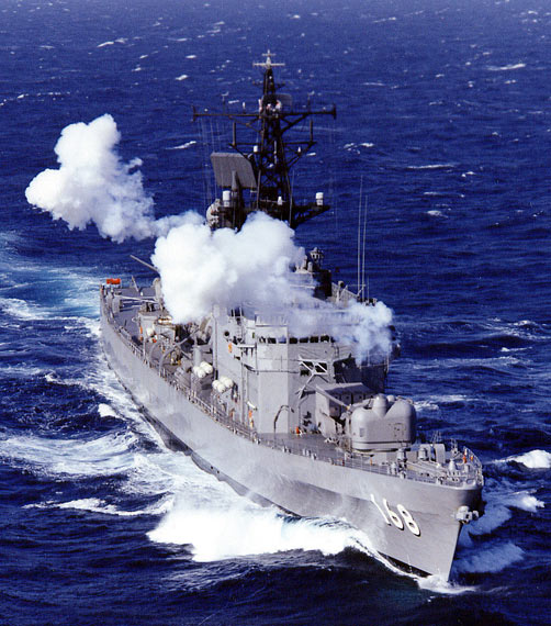 图文日本海上自卫队ddg168号导弹驱逐舰